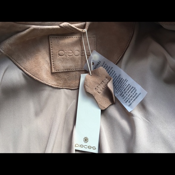 Suede moto jacket - Picture 4 of 7